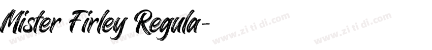 Mister Firley Regula字体转换